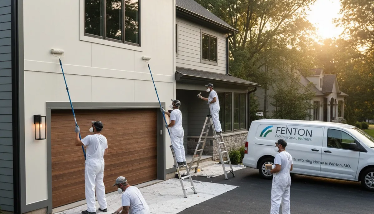 Professional house painters in Saint Louis, MO providing expert interior and exterior painting services